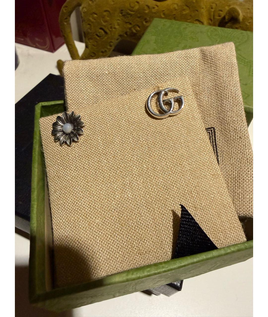 GUCCI Серебряные серебряные серьги, фото 3