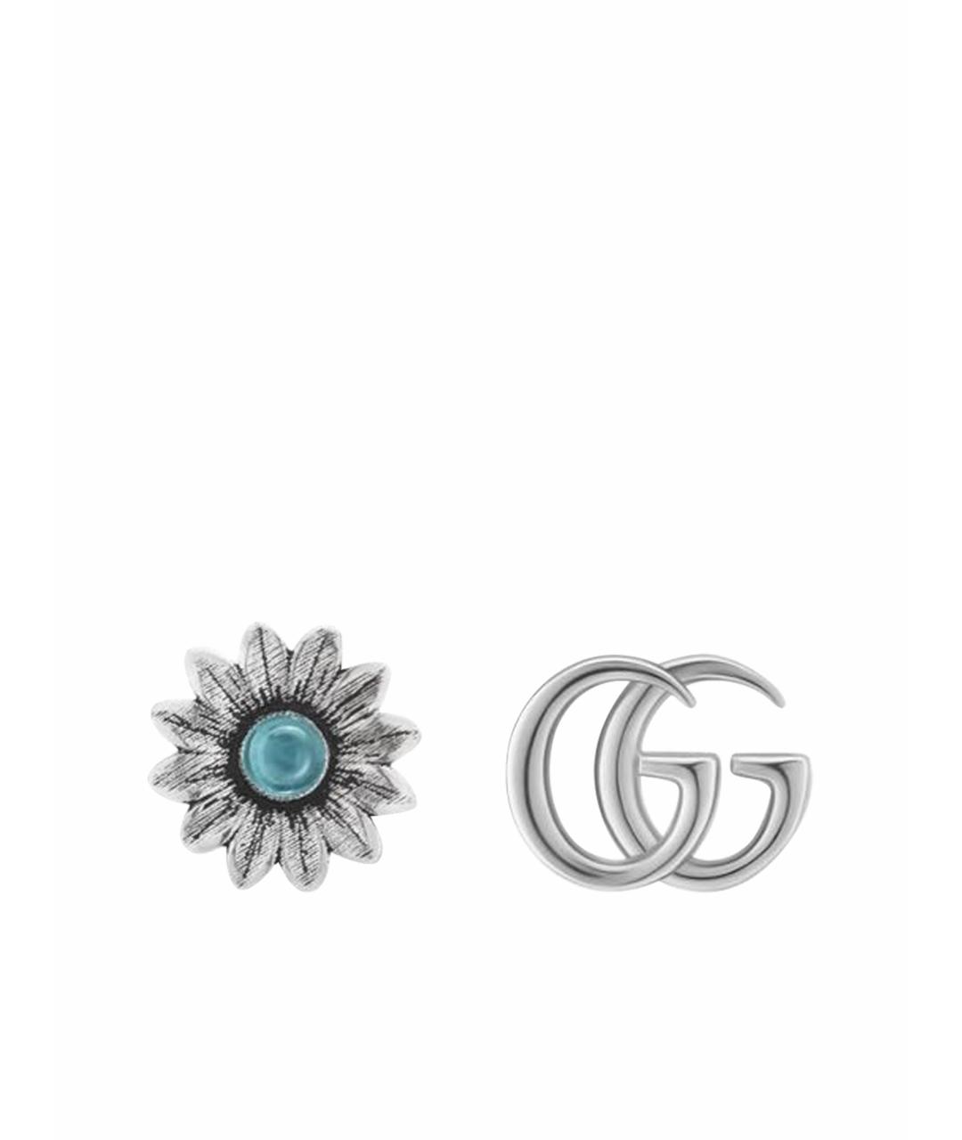 GUCCI Серебряные серебряные серьги, фото 1