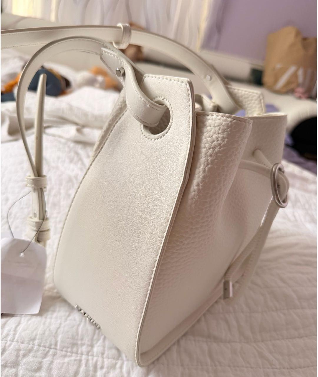 DKNY Белая сумка через плечо, фото 4