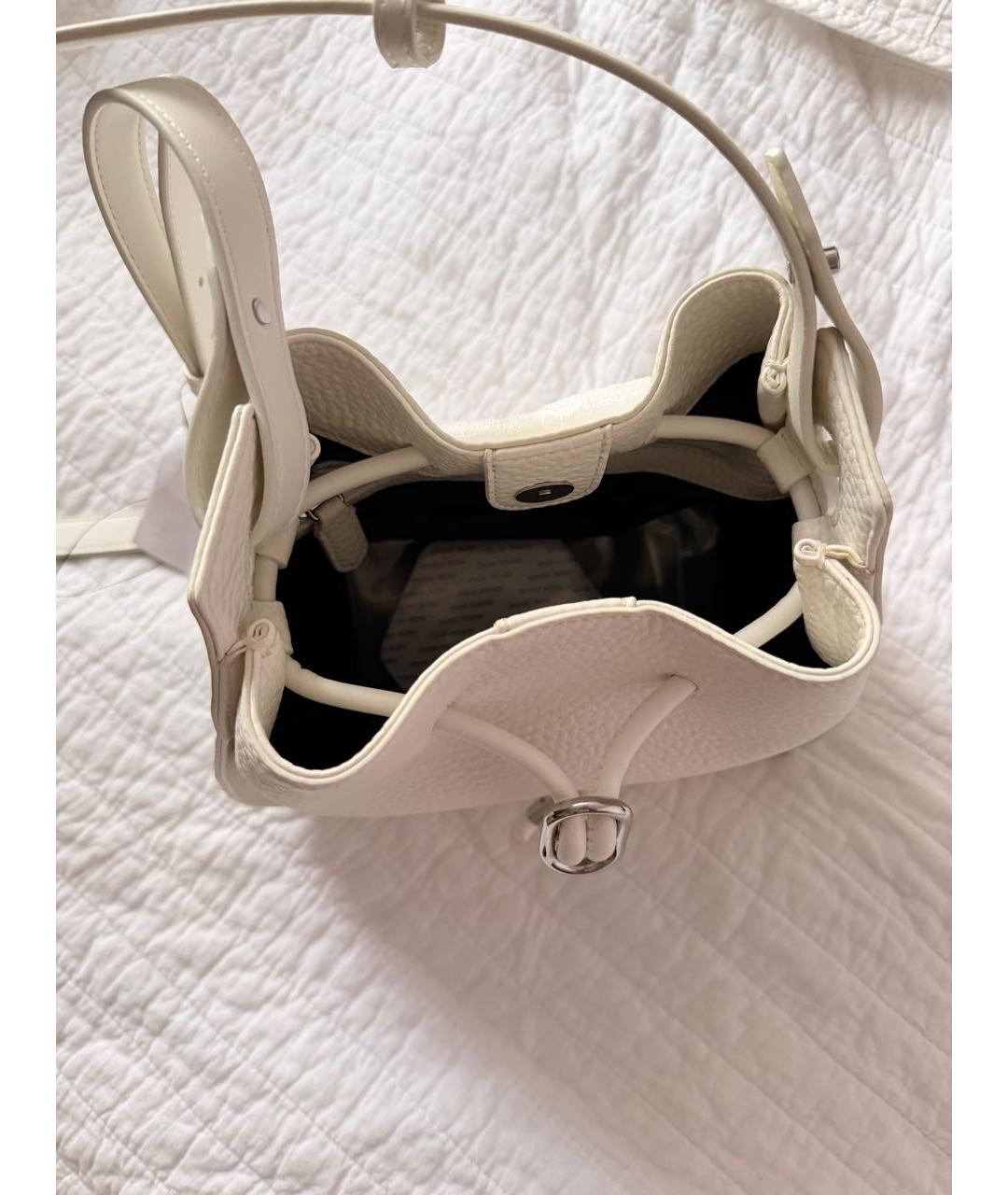 DKNY Белая сумка через плечо, фото 3