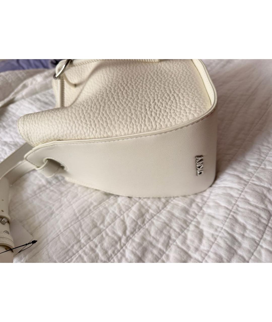 DKNY Белая сумка через плечо, фото 2