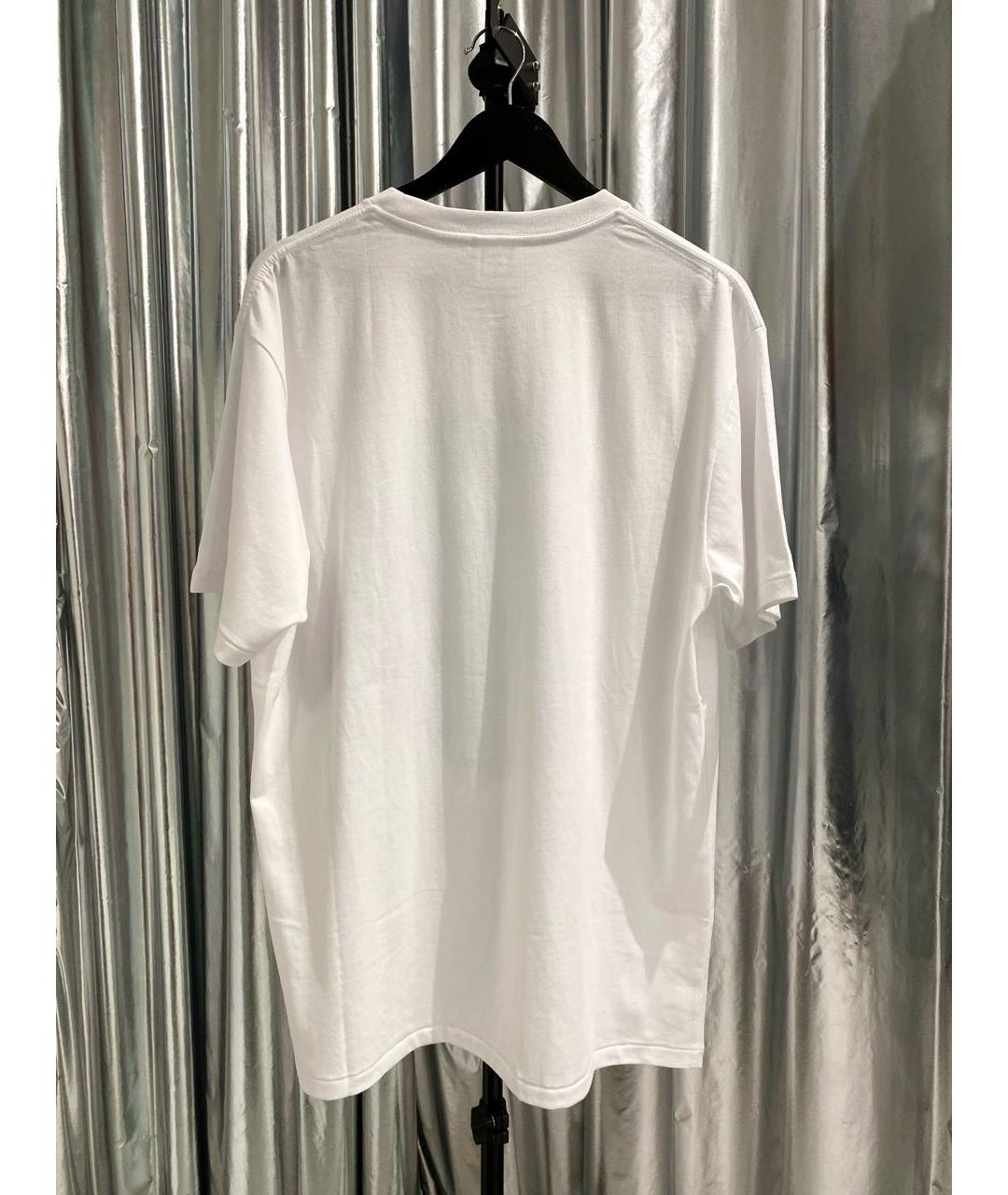 A BATHING APE Белая хлопковая футболка, фото 2