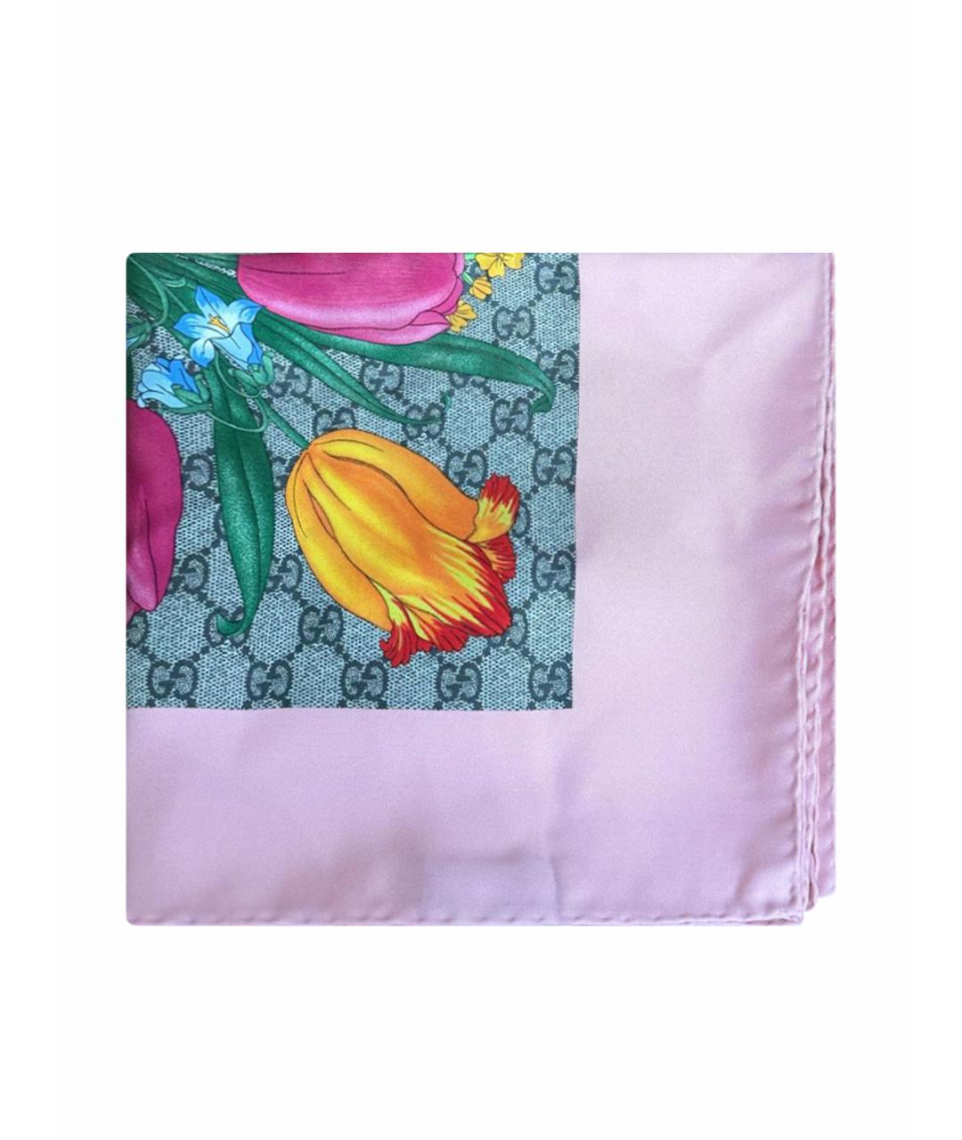 GUCCI Мульти шелковый платок, фото 1