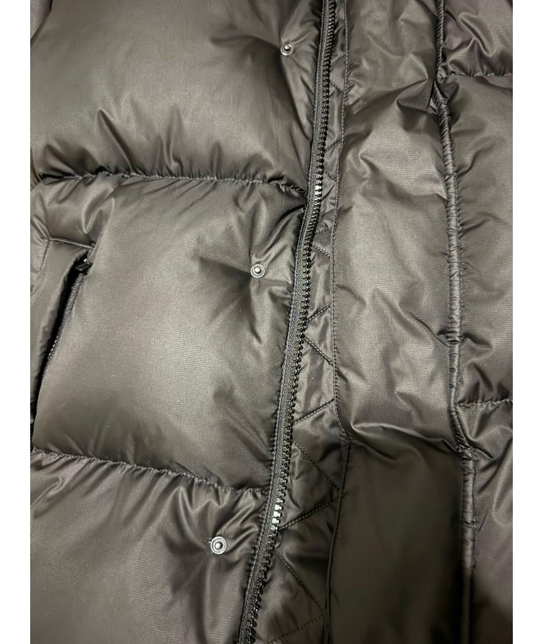 HUGO Черный полиэстеровый пуховик, фото 4