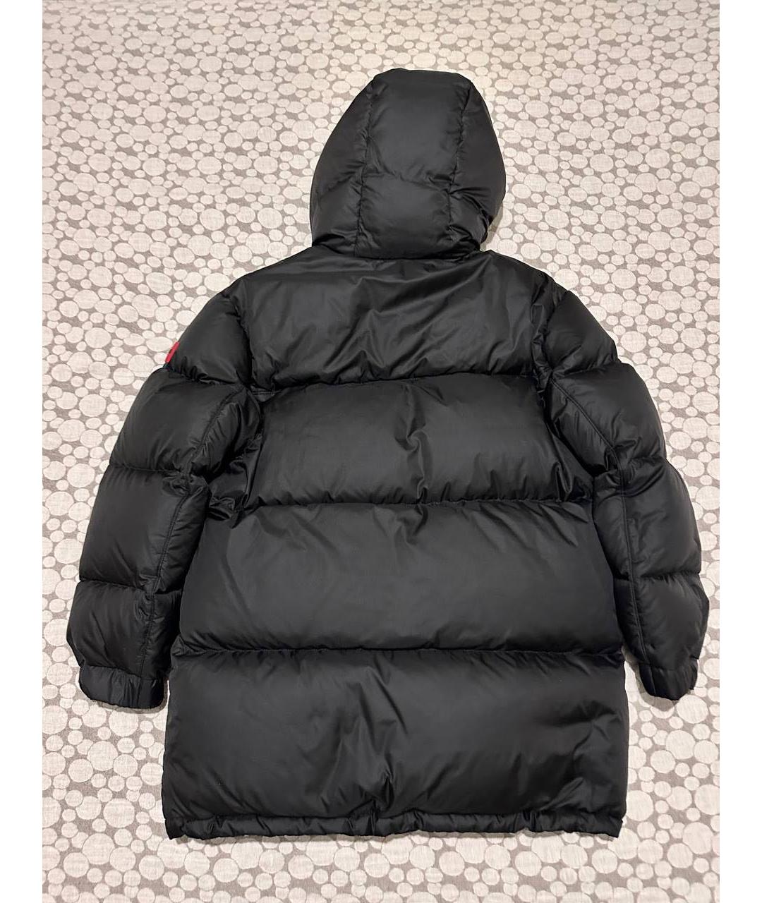 HUGO Черный полиэстеровый пуховик, фото 2
