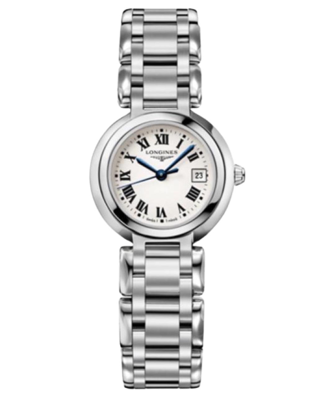 LONGINES Серебряные стальные часы, фото 1