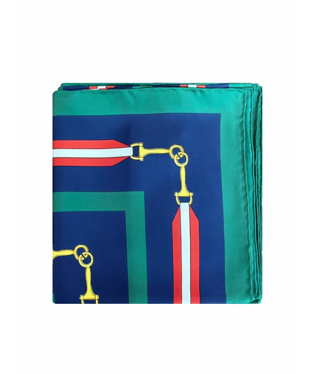 GUCCI Мульти шелковый платок, фото 1