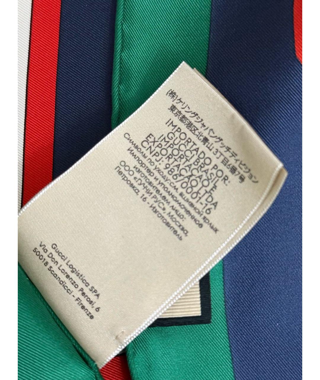 GUCCI Мульти шелковый платок, фото 5