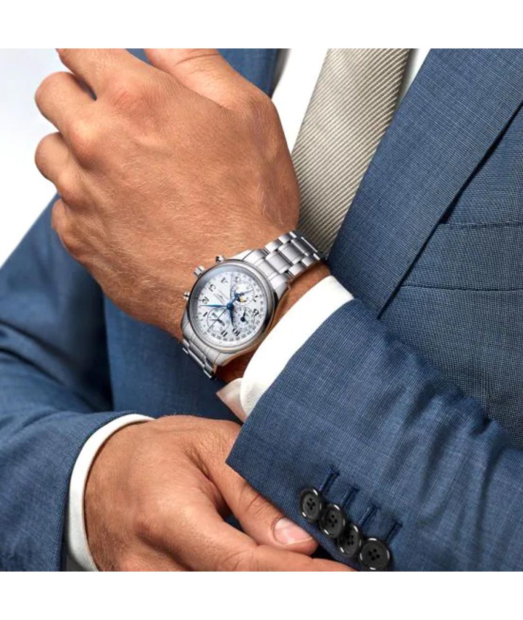 LONGINES Серебряные часы, фото 3