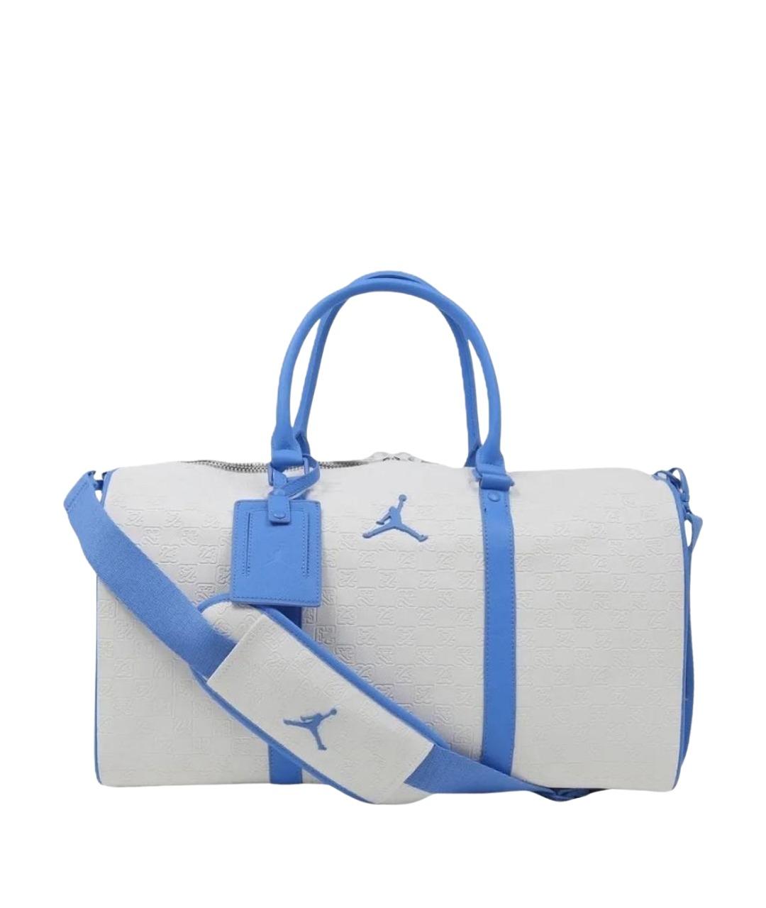 JORDAN Белая дорожная/спортивная сумка, фото 1