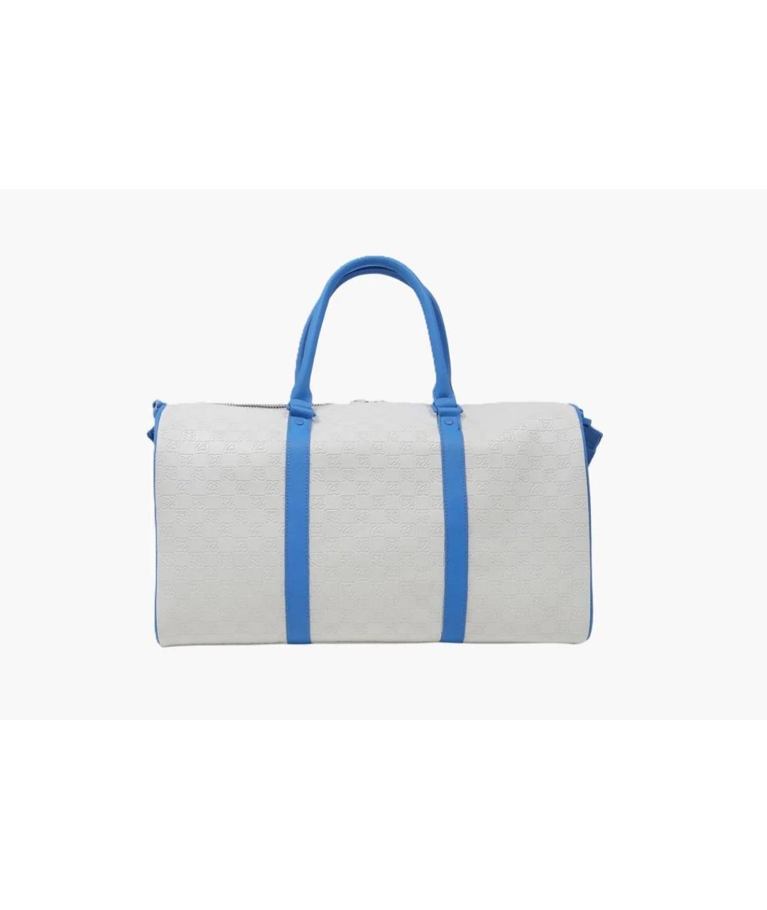 JORDAN Белая дорожная/спортивная сумка, фото 3