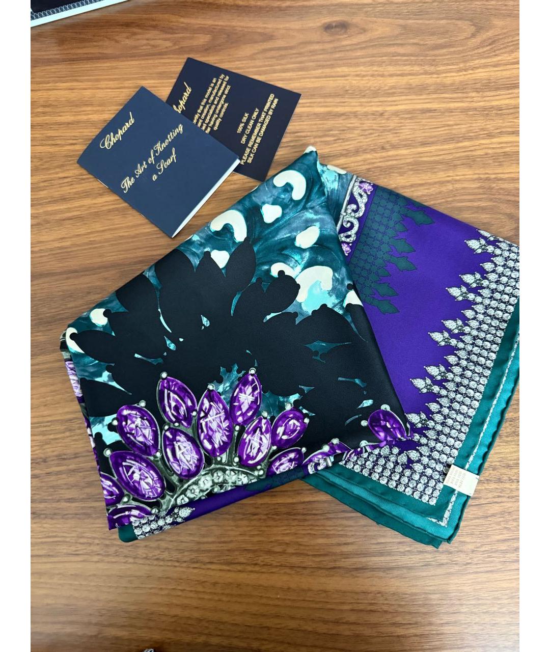 CHOPARD Мульти шелковый платок, фото 2