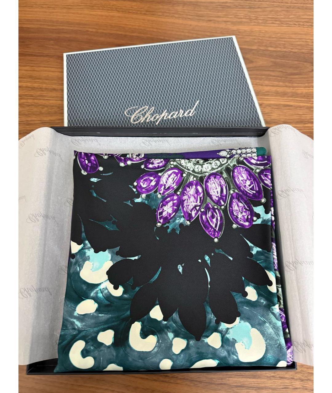 CHOPARD Мульти шелковый платок, фото 5