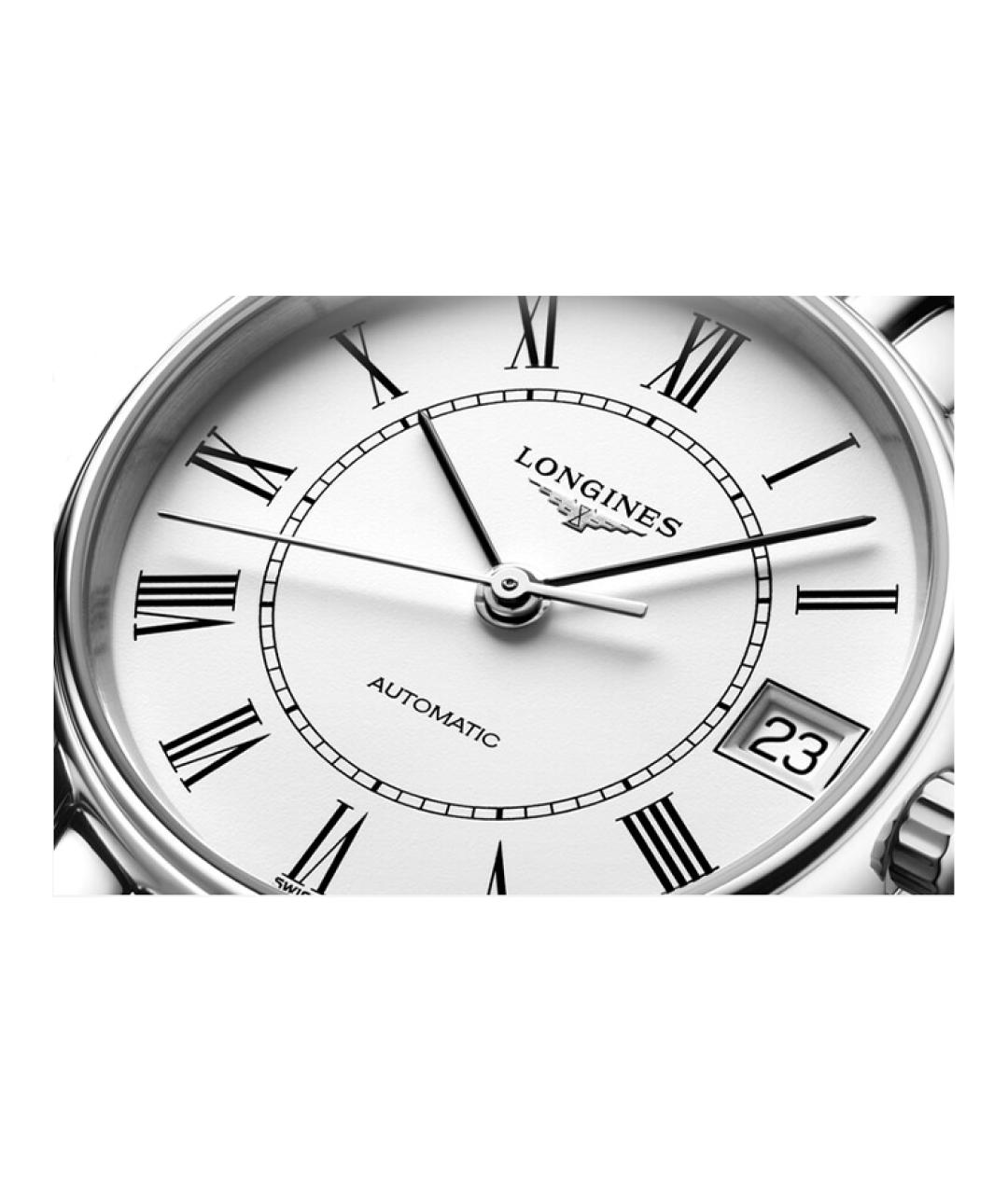 LONGINES Серебряные стальные часы, фото 4