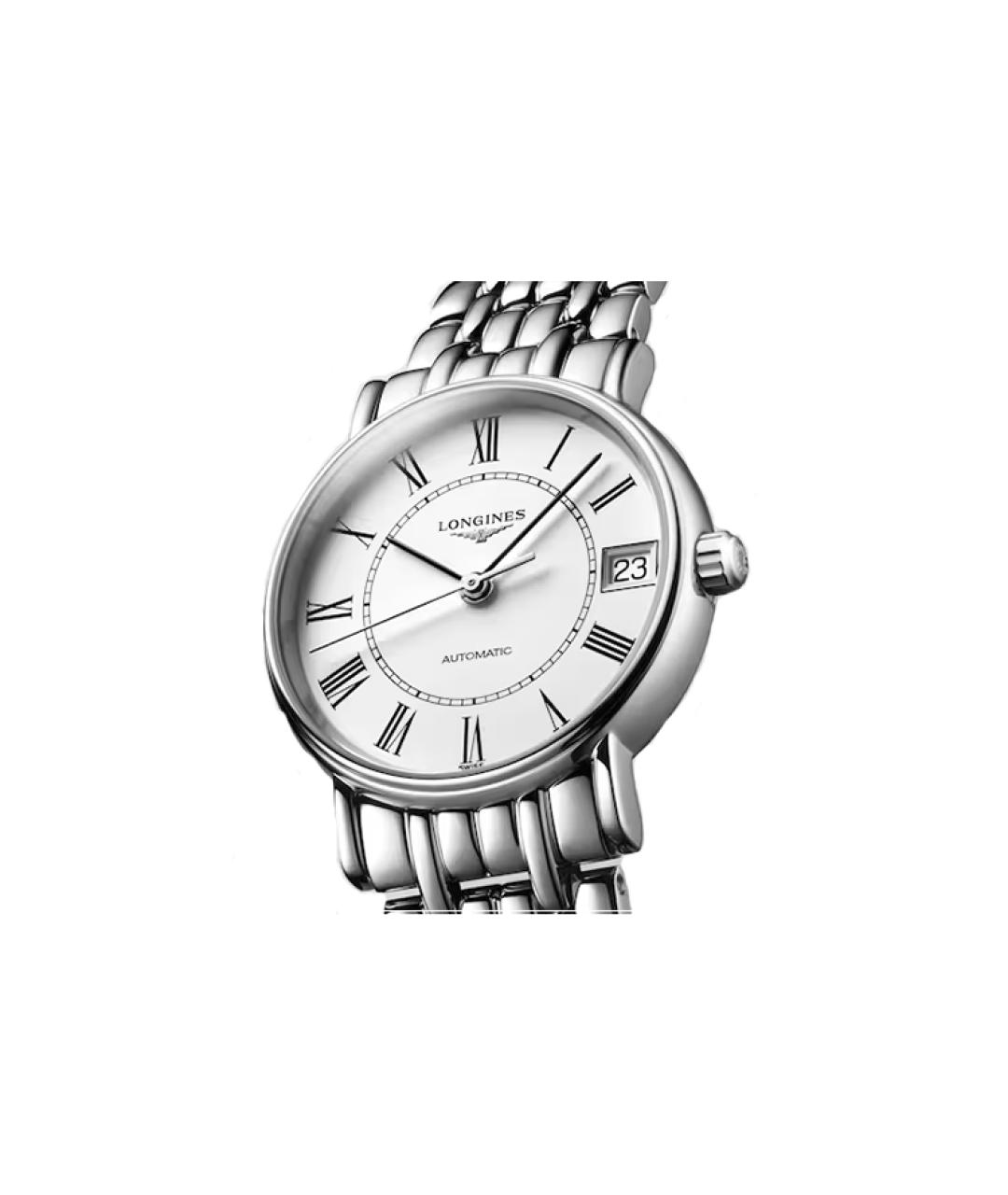 LONGINES Серебряные стальные часы, фото 3