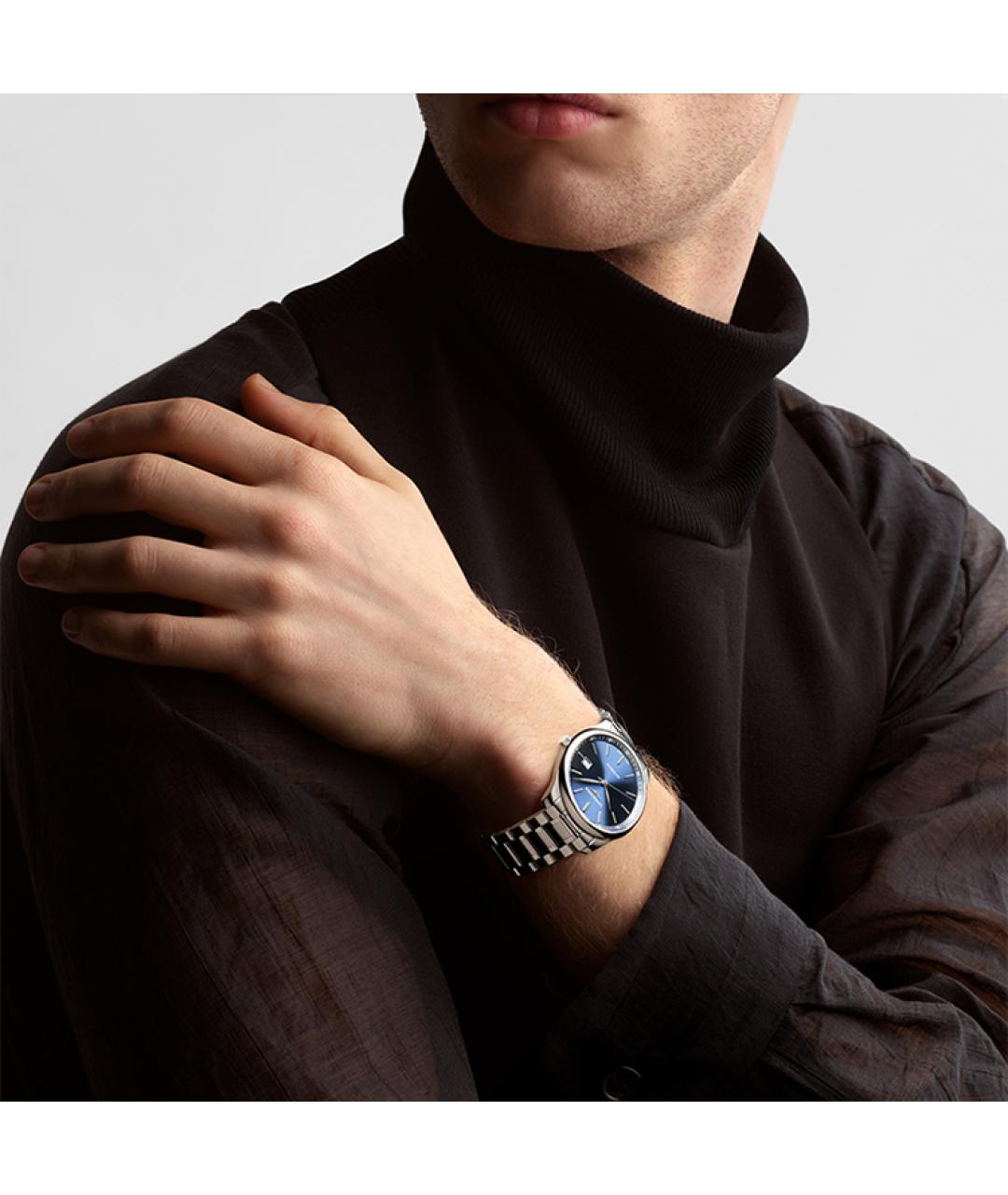 LONGINES Серебряные часы, фото 5