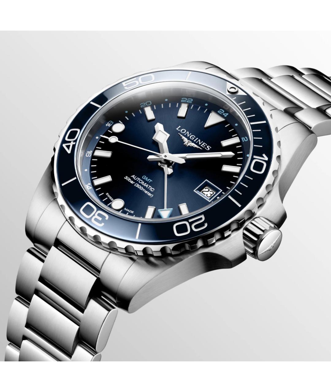 LONGINES Синие часы, фото 5