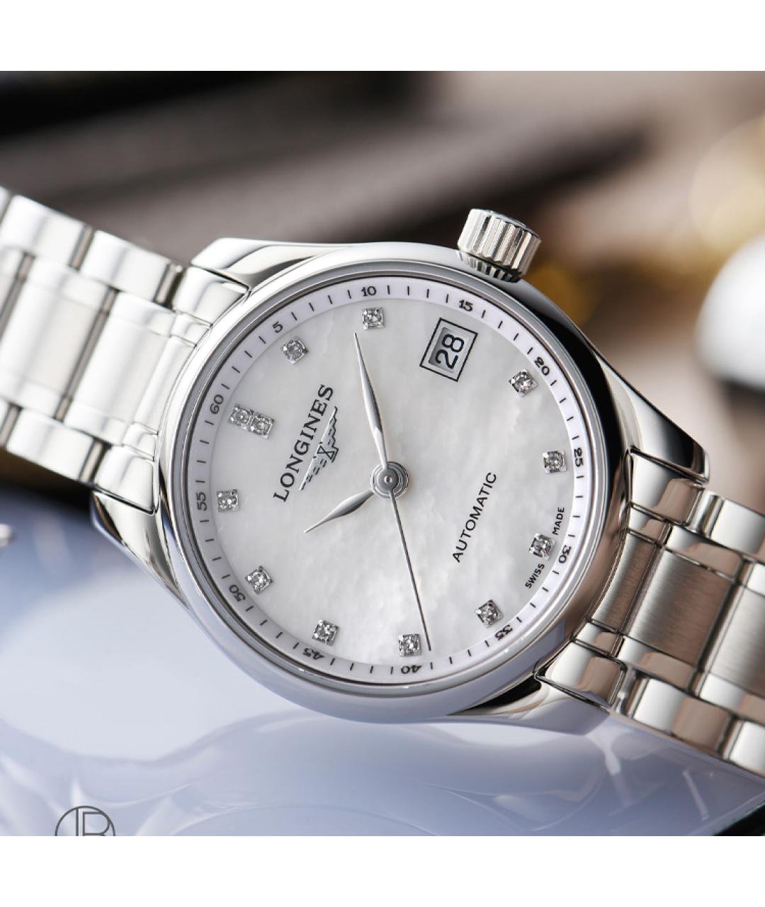 LONGINES Серебряные часы, фото 4