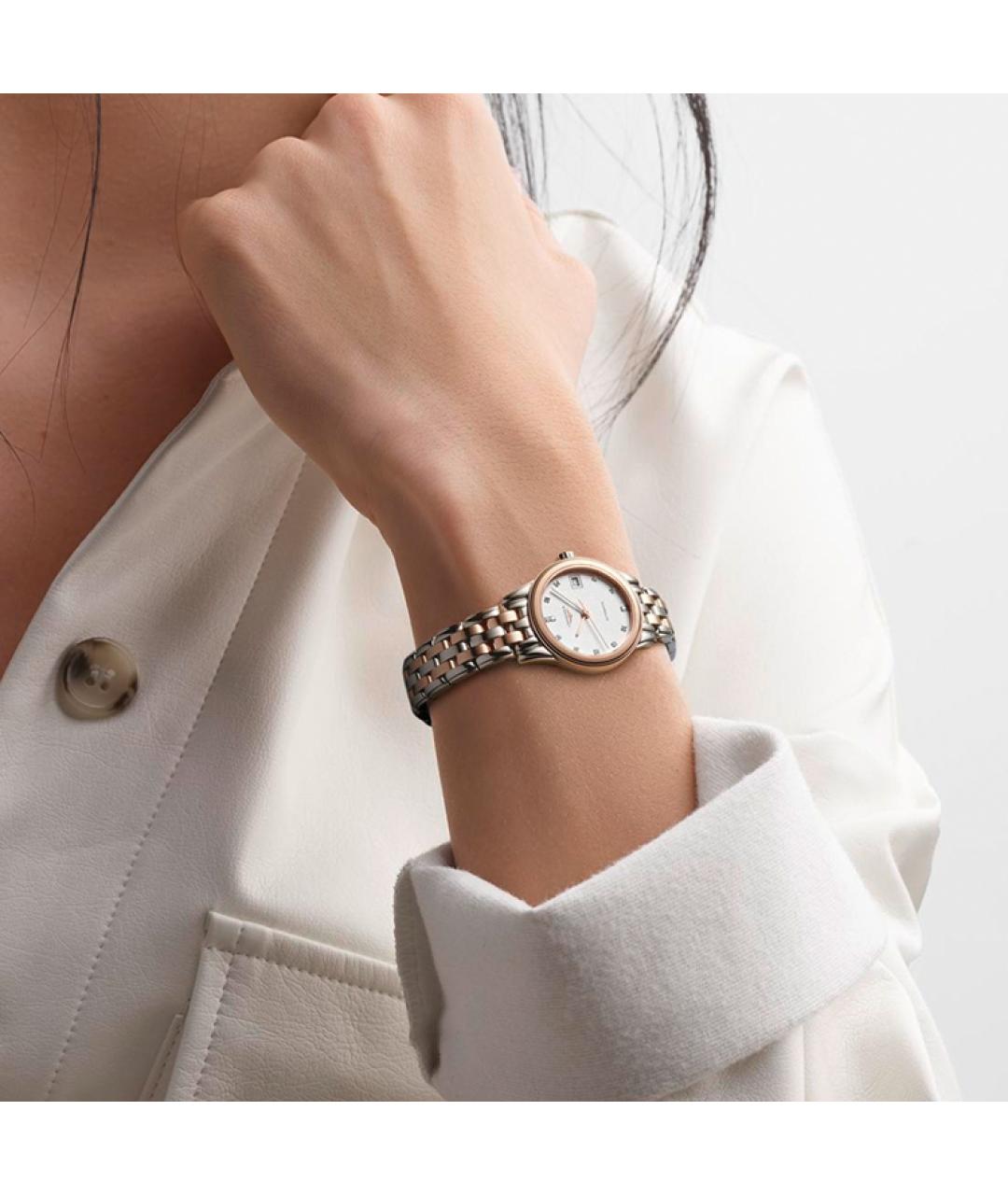 LONGINES Часы из розового золота, фото 4