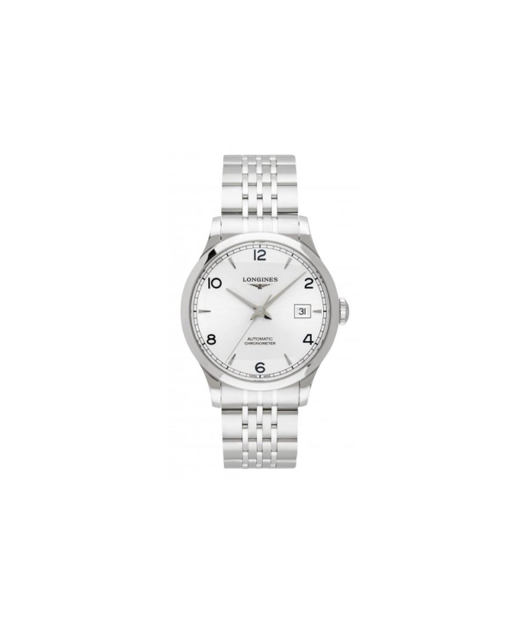 LONGINES Серебряные стальные часы, фото 1