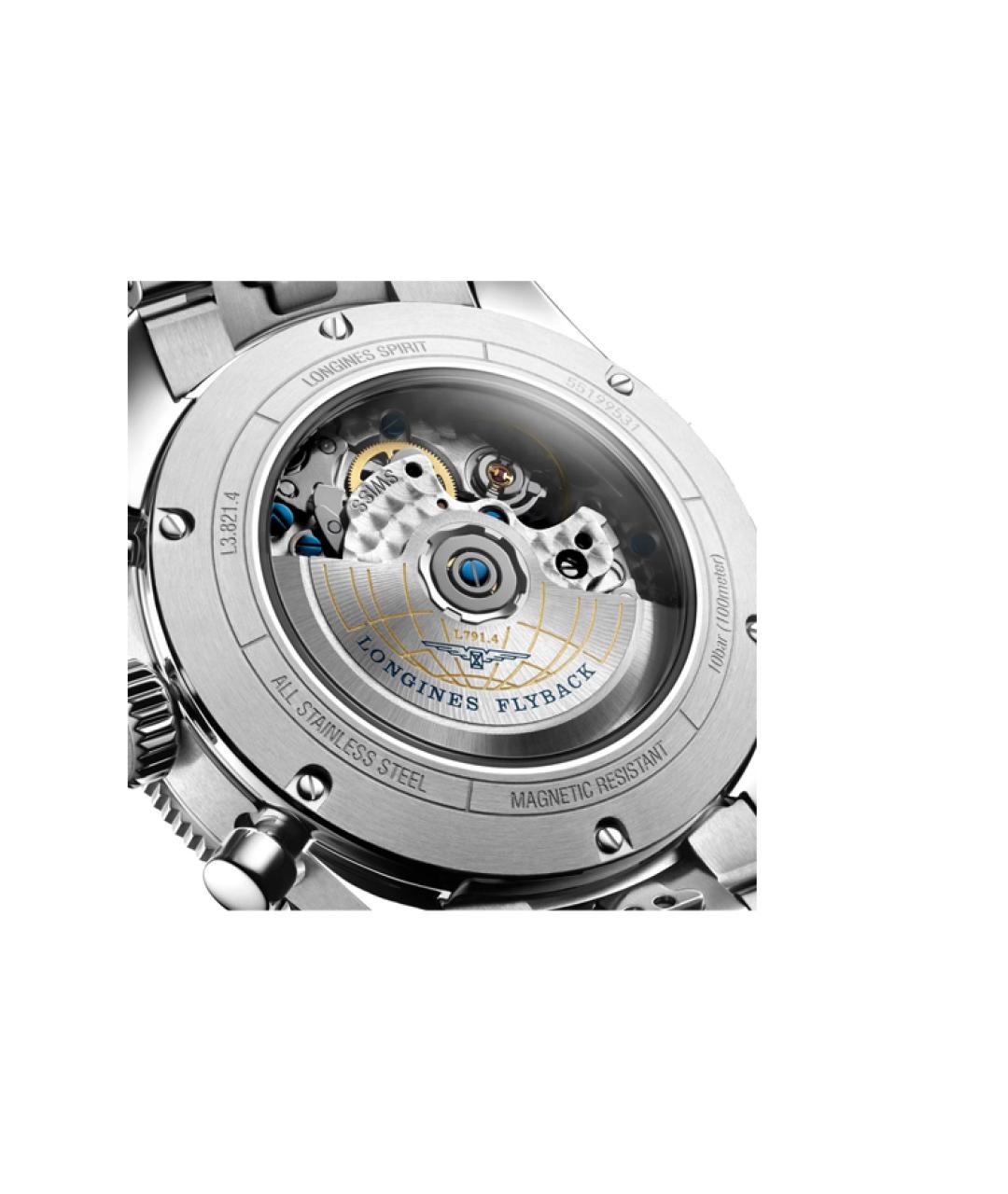 LONGINES Синие часы, фото 4