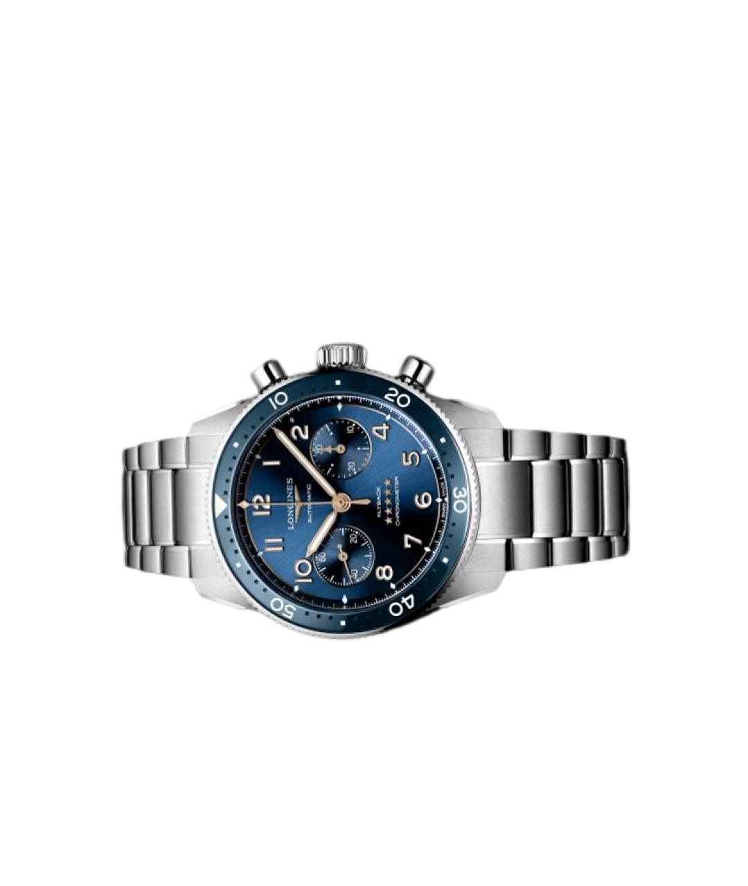 LONGINES Синие часы, фото 2