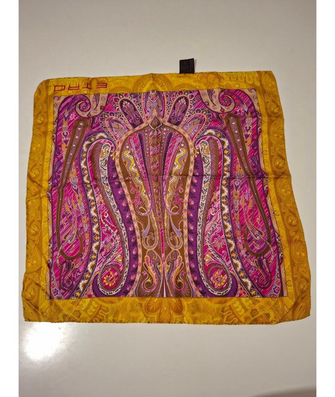 ETRO Мульти шелковый платок, фото 5