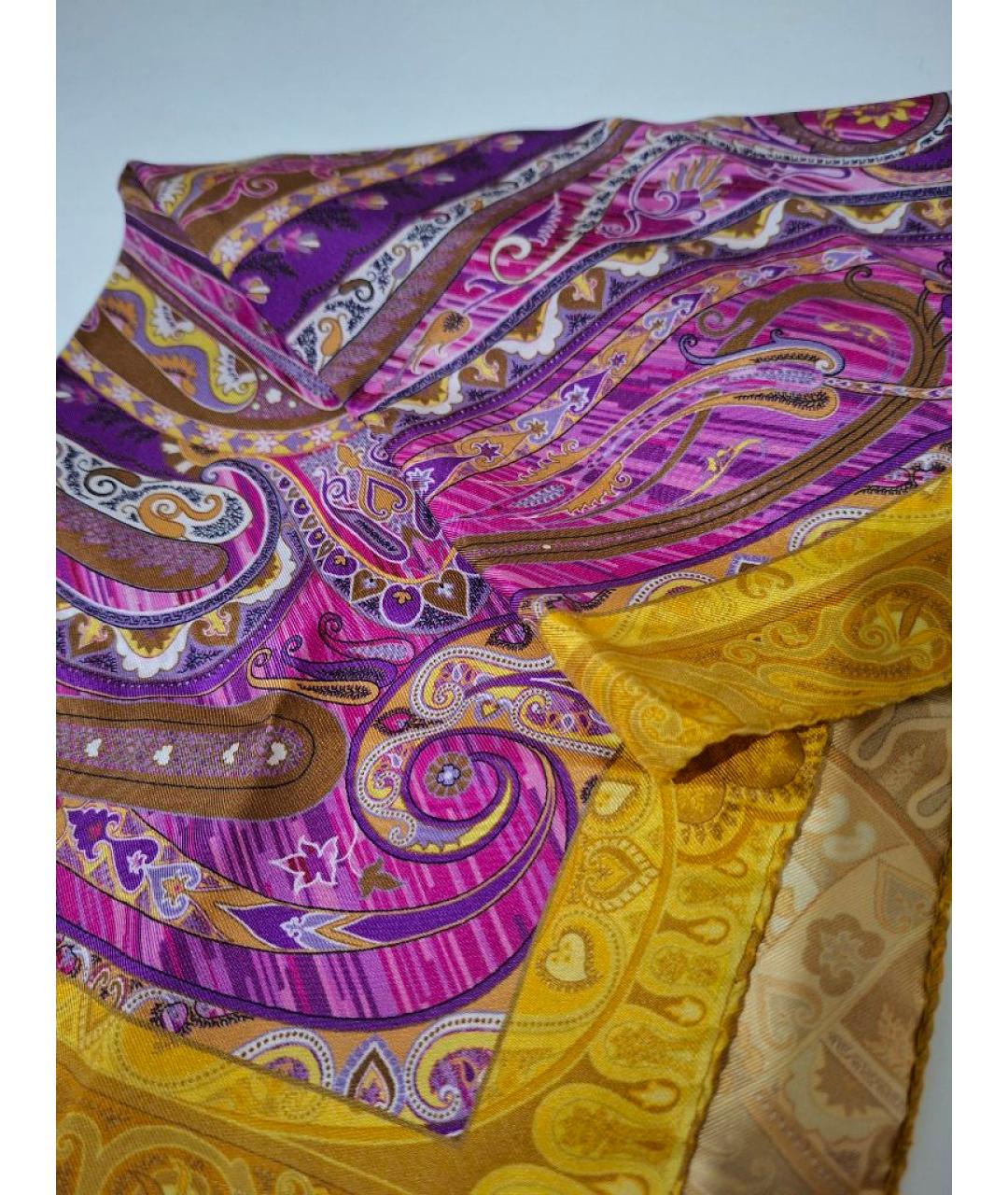 ETRO Мульти шелковый платок, фото 2