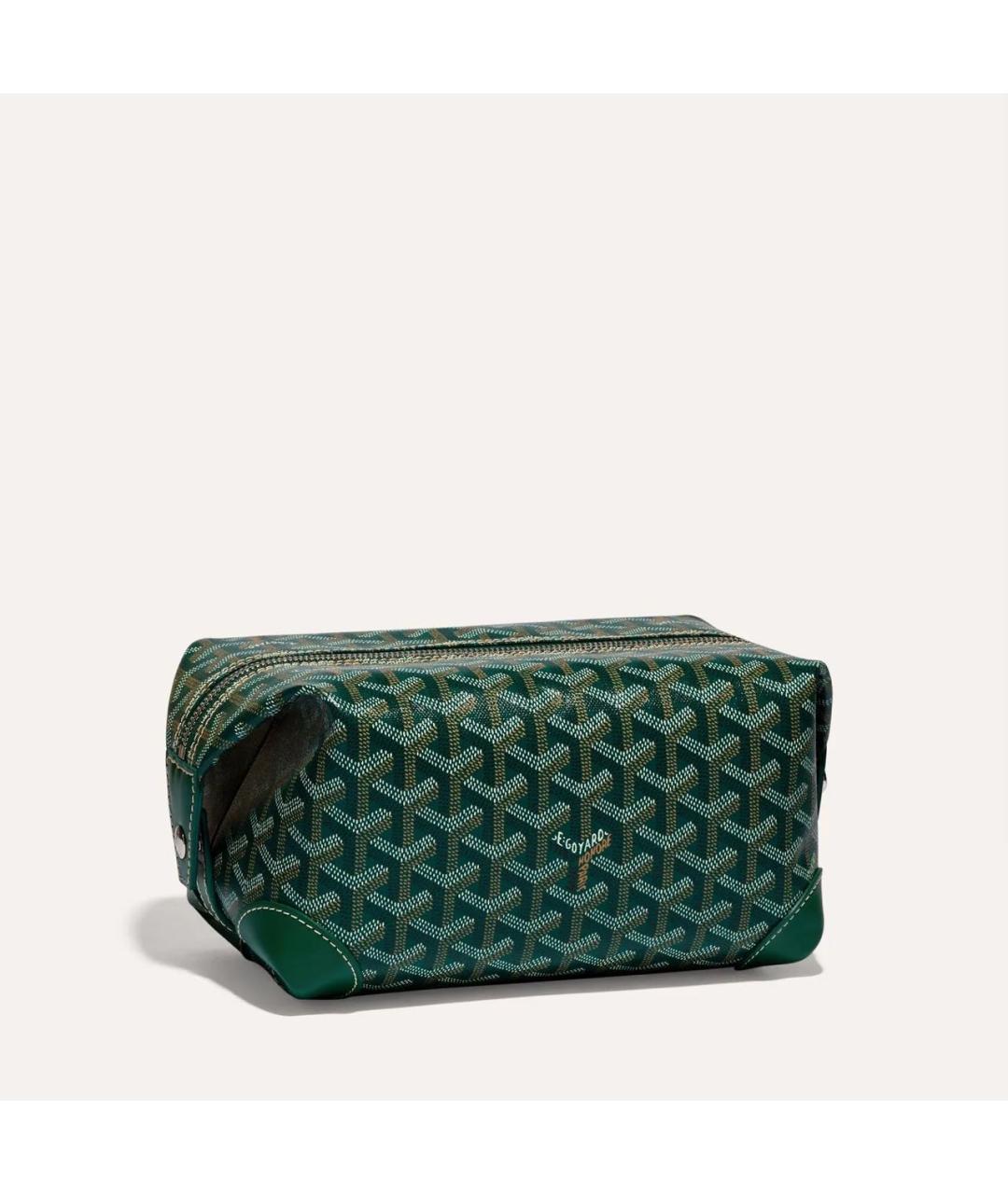 GOYARD Зеленая косметичка, фото 5