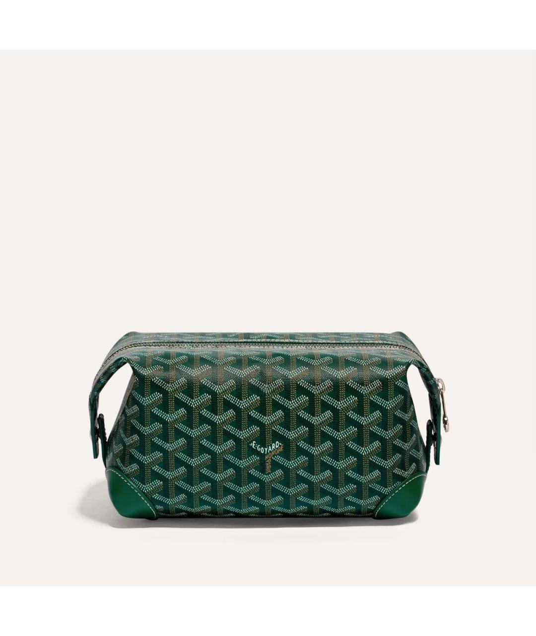 GOYARD Зеленая косметичка, фото 2