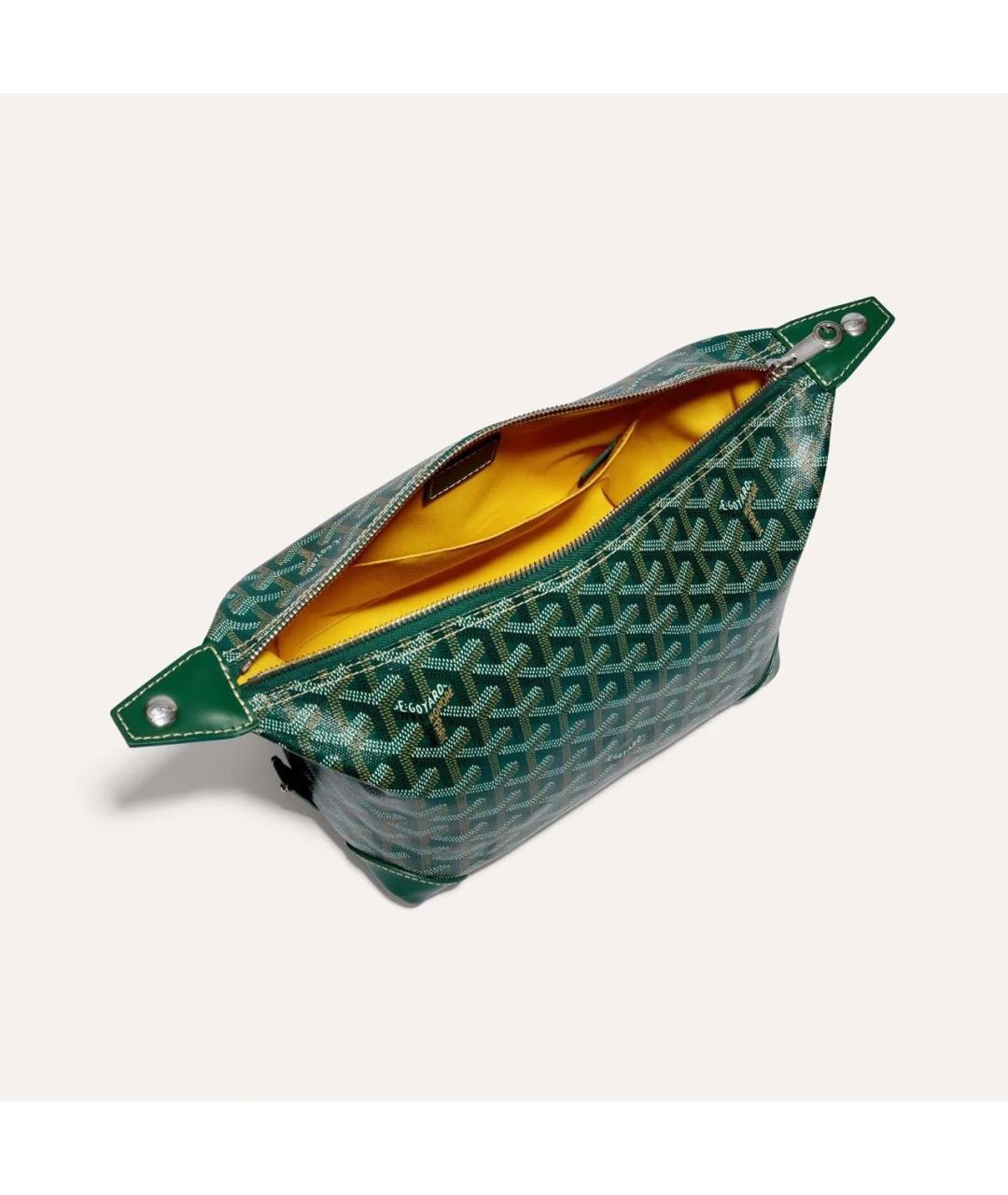 GOYARD Зеленая косметичка, фото 3