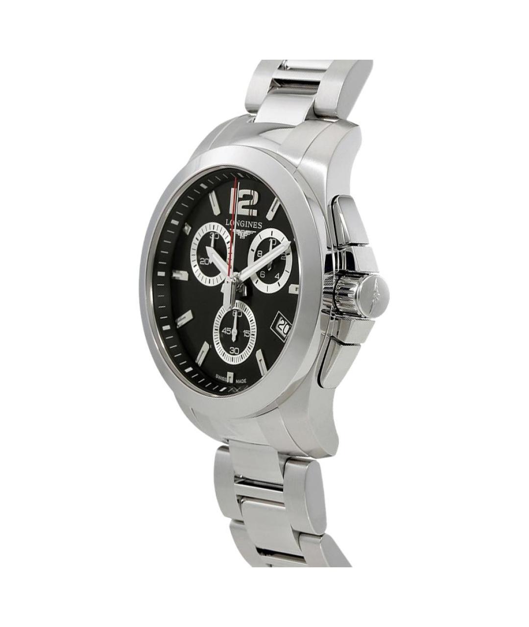LONGINES Серебряные стальные часы, фото 5