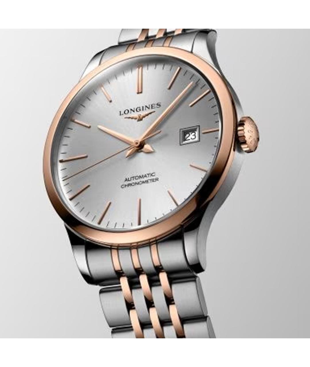 LONGINES Часы из розового золота, фото 5