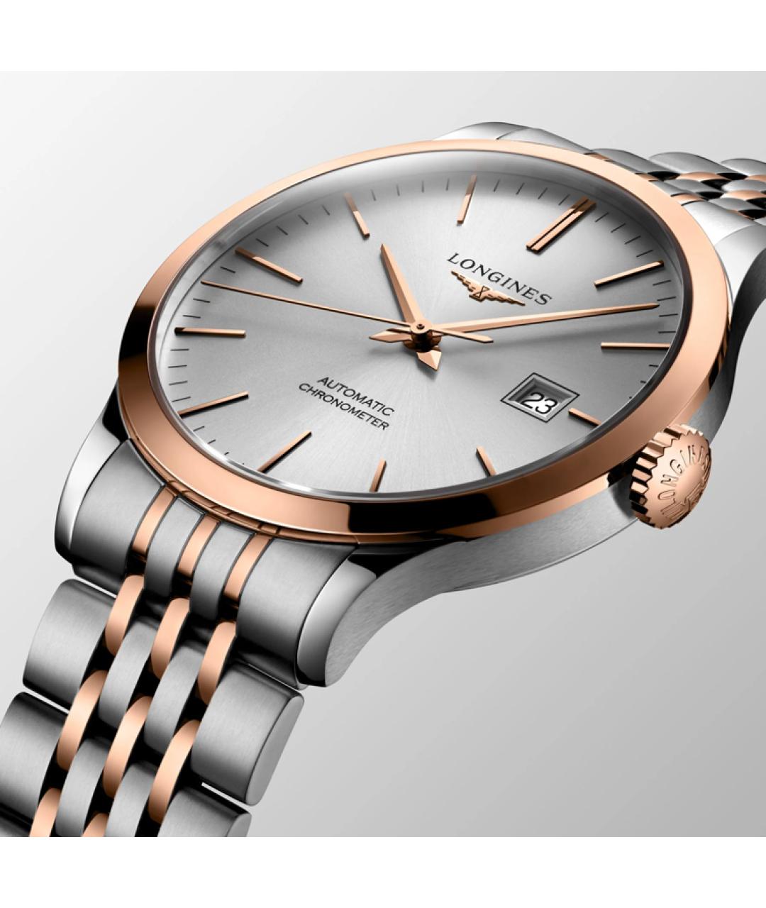 LONGINES Часы из розового золота, фото 4