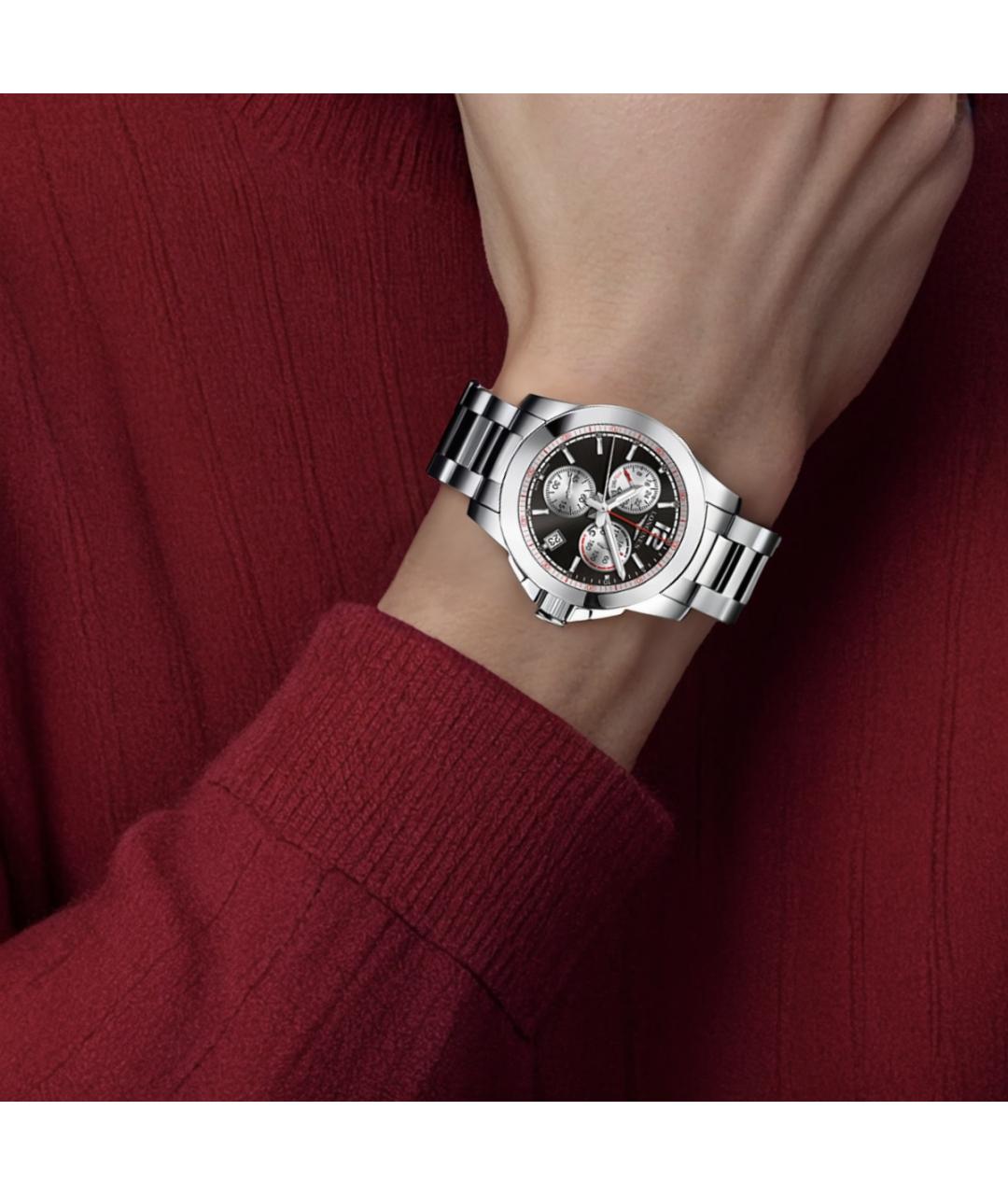 LONGINES Серебряные стальные часы, фото 5