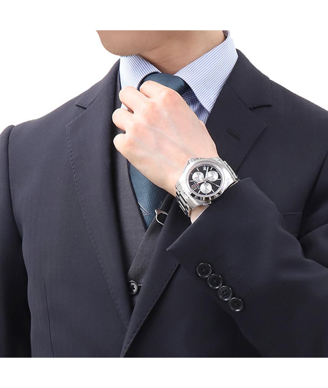 LONGINES Серебряные стальные часы, фото 3