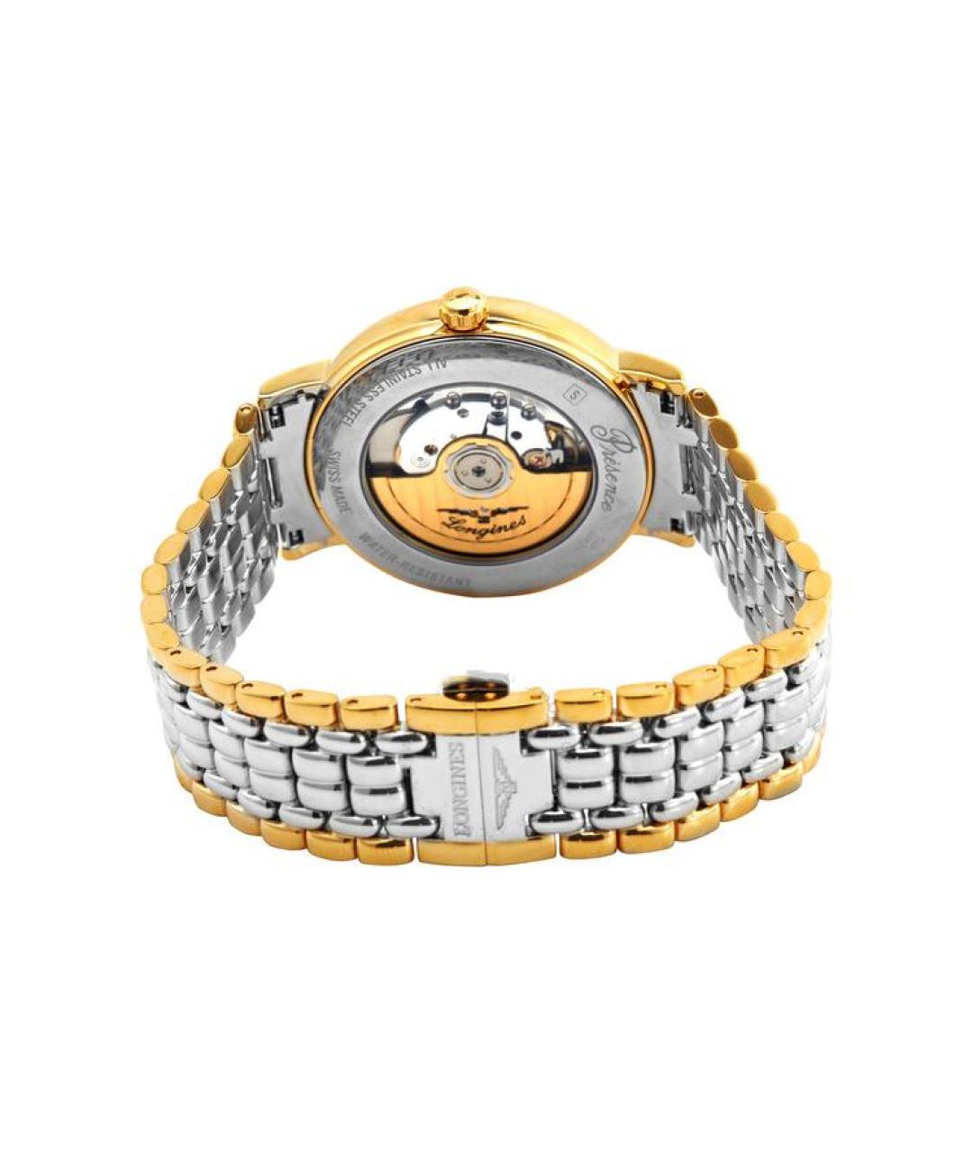 LONGINES Золотые часы из золота и стали, фото 3