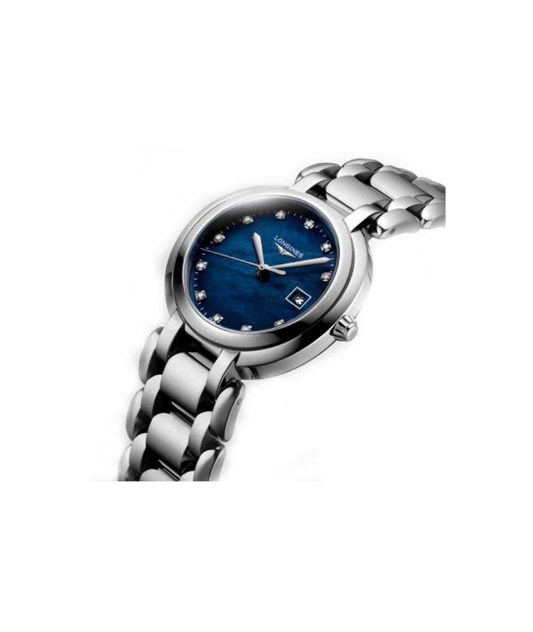 LONGINES Серебряные стальные часы, фото 2