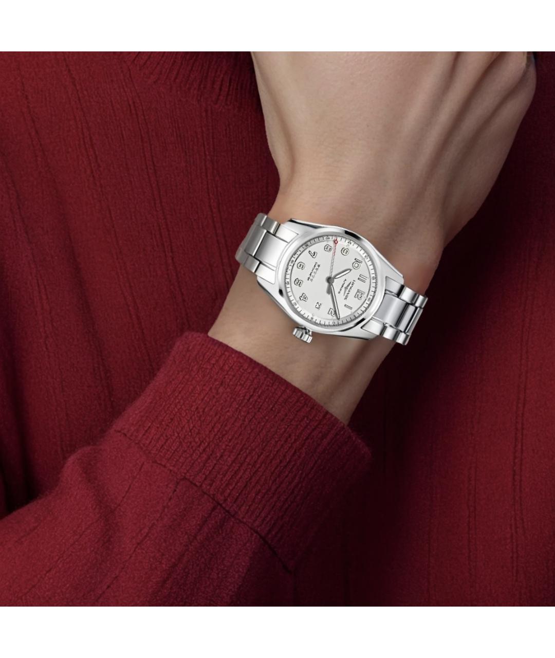 LONGINES Серебряные часы, фото 4