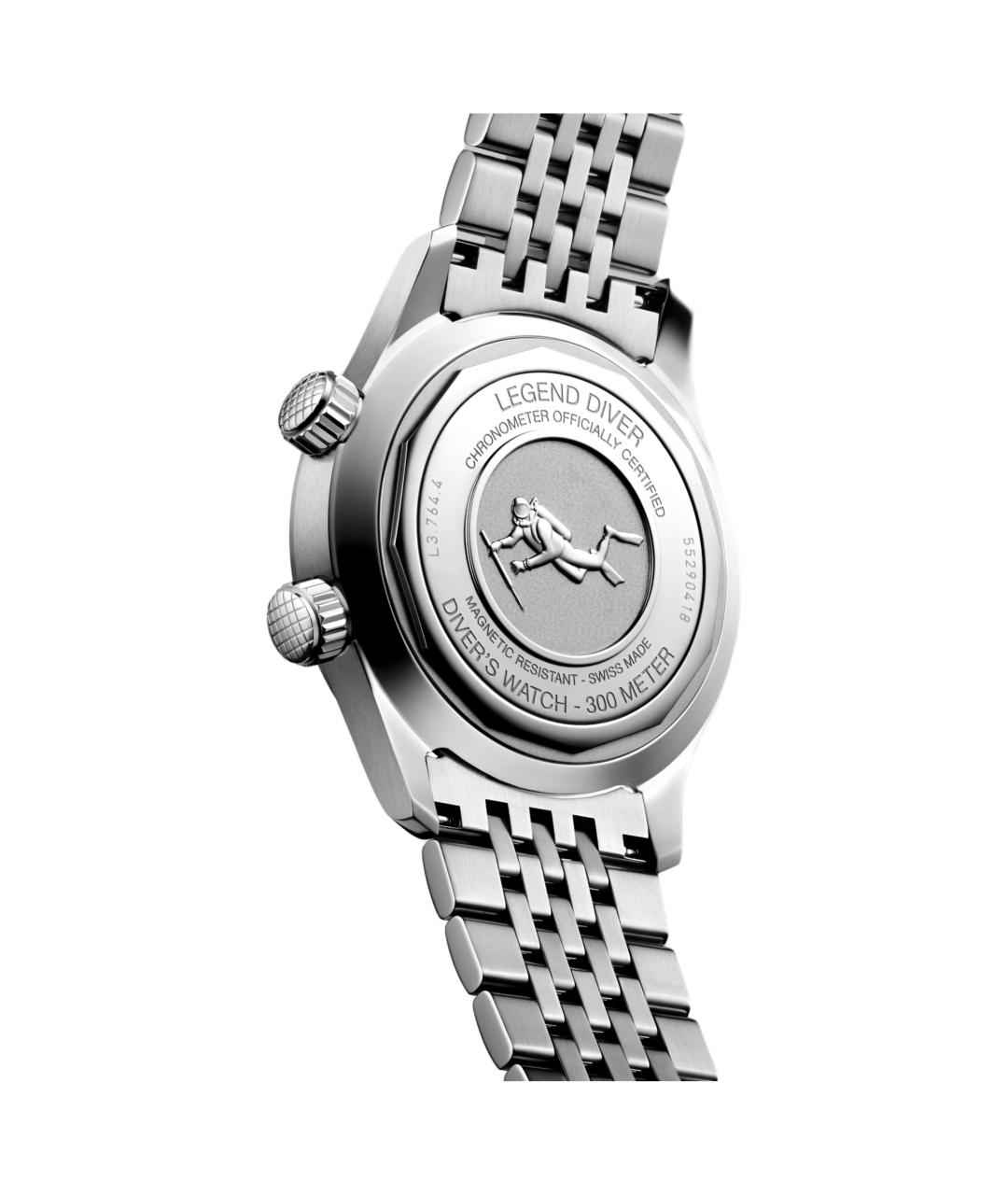 LONGINES Синие часы, фото 4