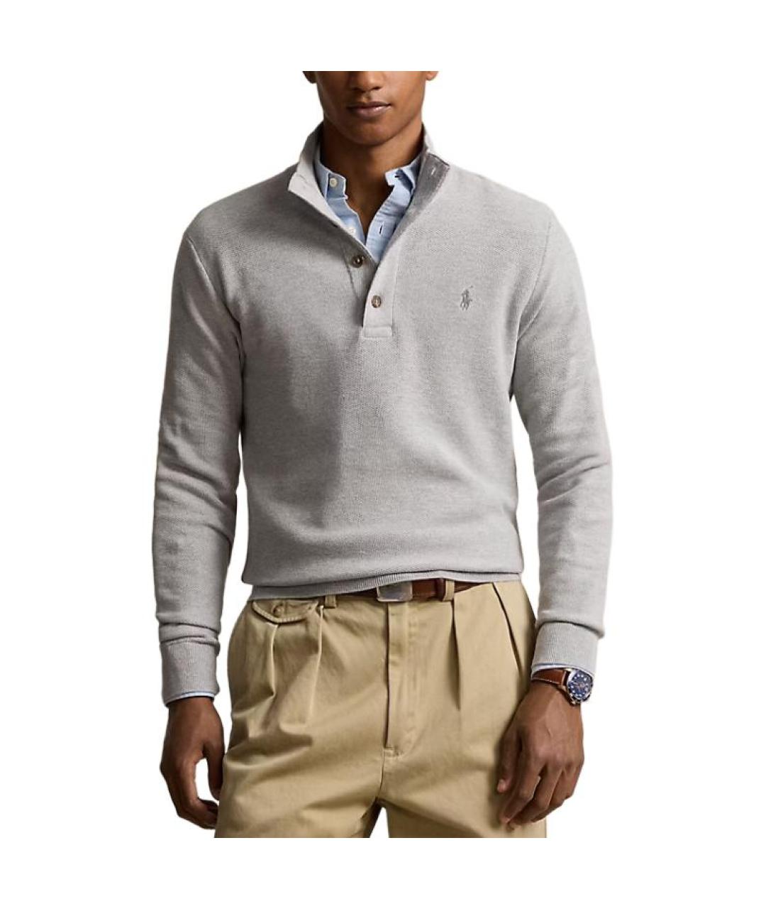 POLO RALPH LAUREN Серый джемпер / свитер, фото 3