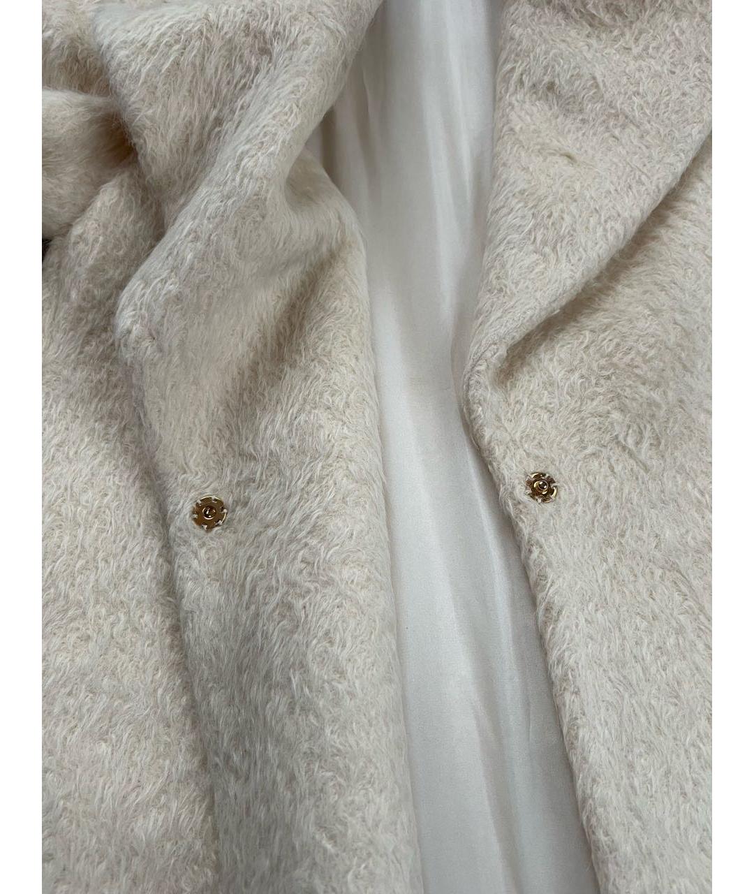 ROCHAS Белое шерстяное пальто, фото 5