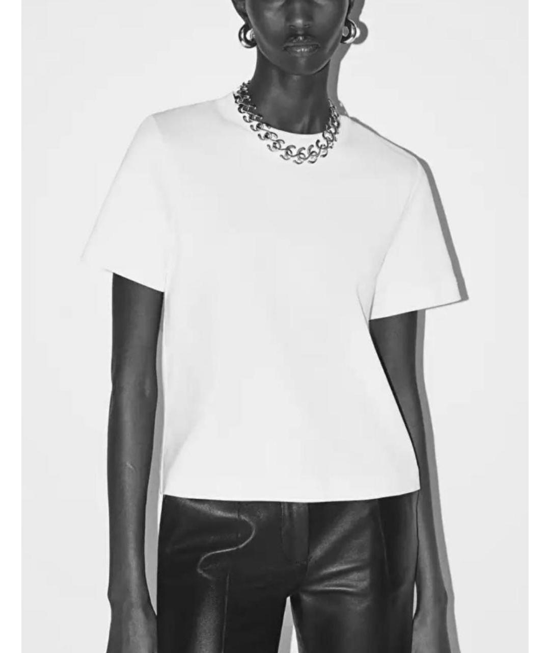 COS Белая хлопковая футболка, фото 6