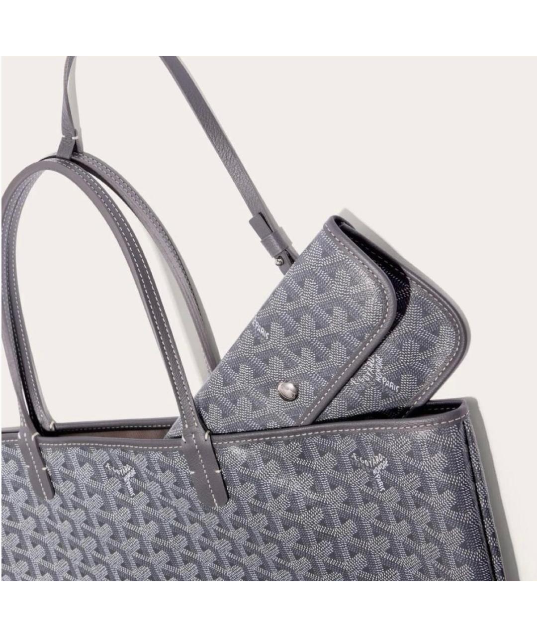 GOYARD Серая сумка тоут, фото 4