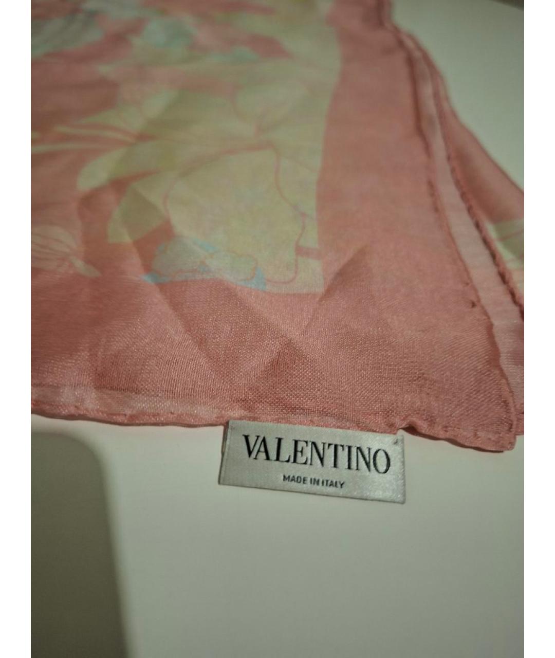 VALENTINO Мульти шелковый шарф, фото 3