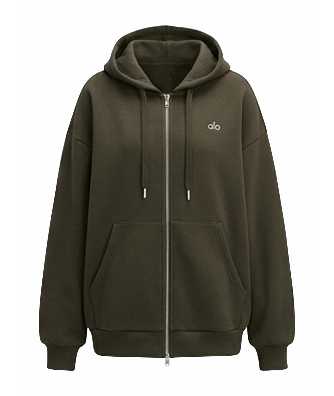 ALO YOGA Зеленая куртка, фото 1