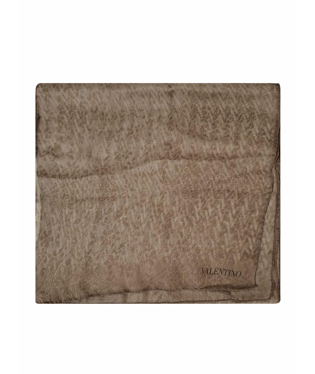 VALENTINO Мульти шелковый платок, фото 1