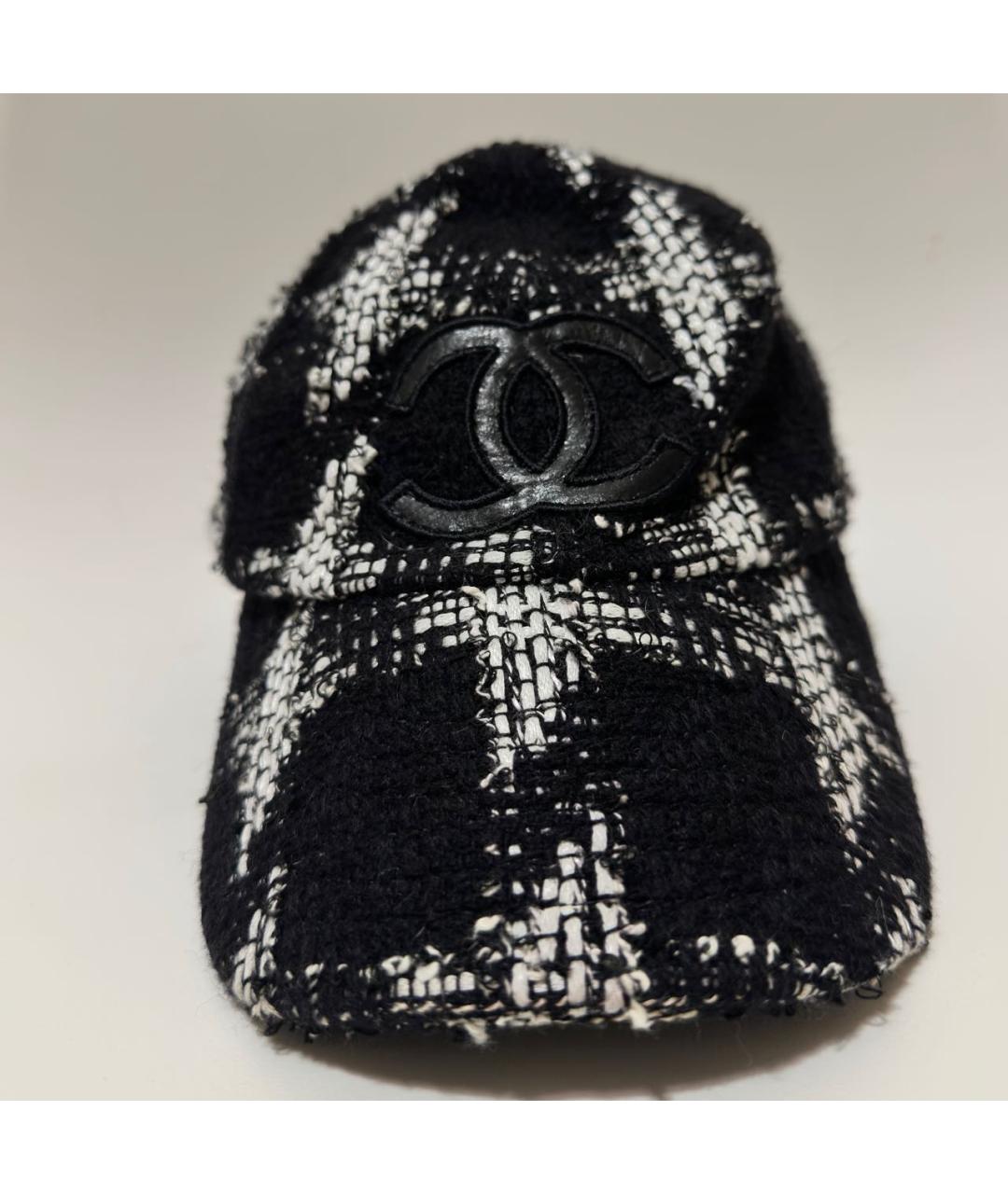 CHANEL Черная кепка, фото 5
