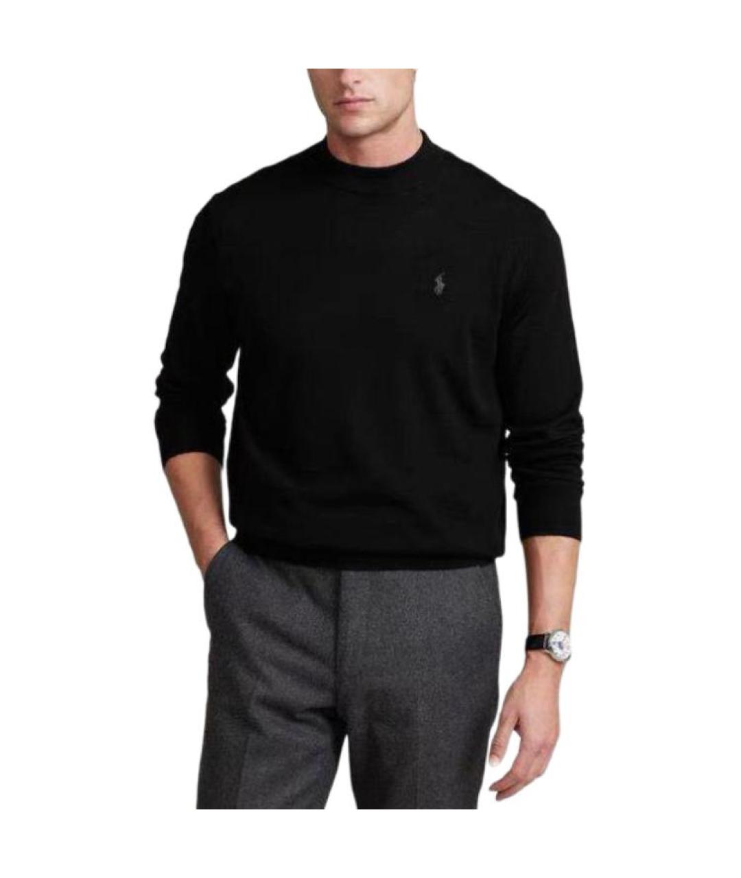 POLO RALPH LAUREN Черный джемпер / свитер, фото 3