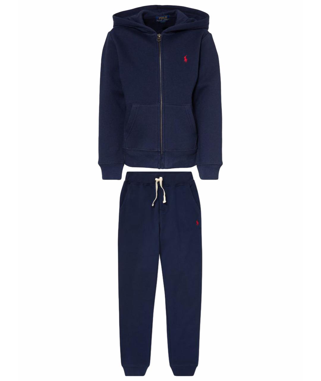 POLO RALPH LAUREN Синий хлопковый комплект, фото 1